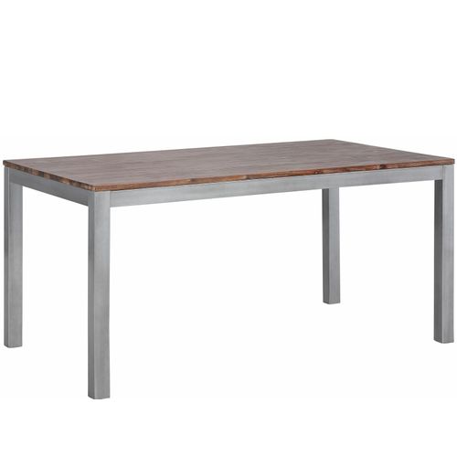 Kenya-table De Salle à Manger 200x90 Cm En Bois D'acacia Marron