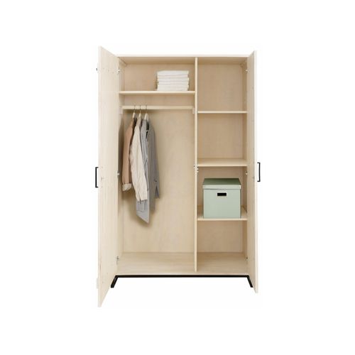 Santo-armoire Avec Porte Miroir En Blanc