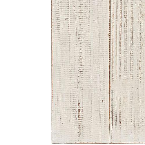 Santo - Panneau En Effet Bois Blanc