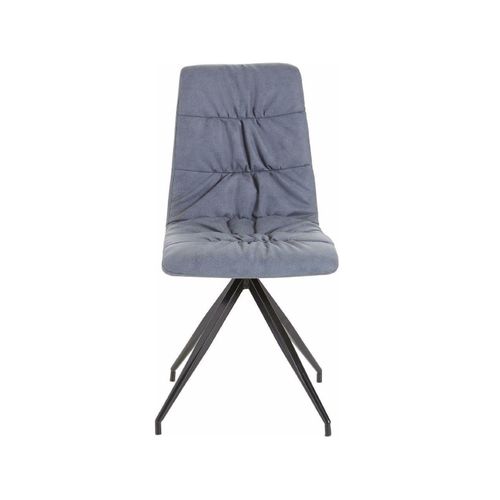 Grace-chaise 2 Pack En Pu Bleu