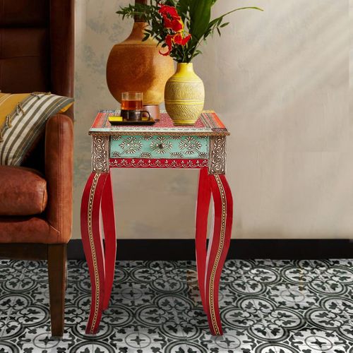 Vivek-table D'appoint Avec 1 Tiroir