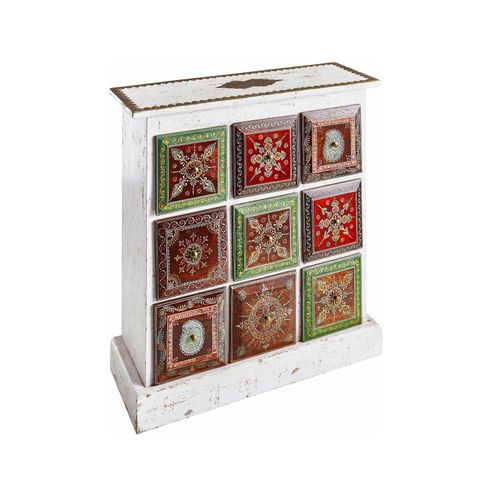 Vivek-commode 9 Tiroirs Mix