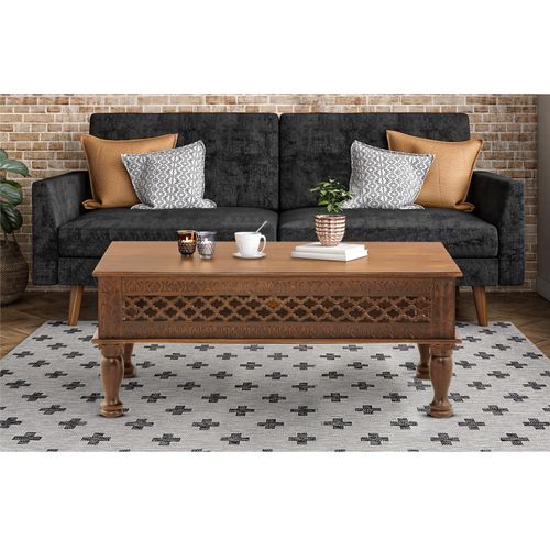Gowri-table Basse Marron Foncé
