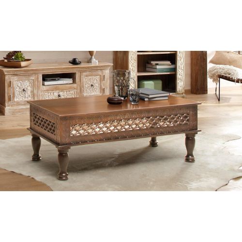Gowri-table Basse Marron Foncé