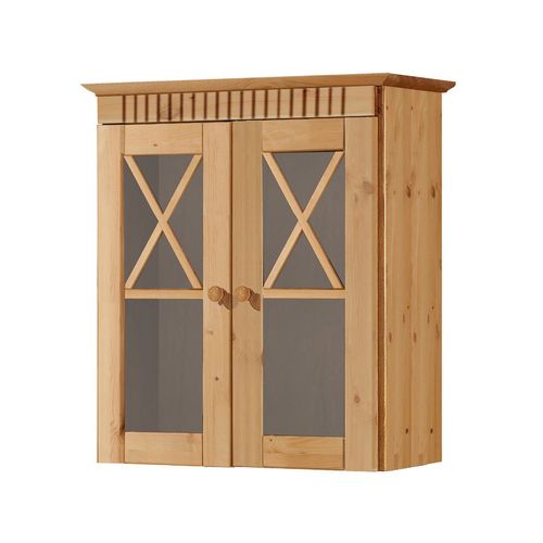 Cornelia-armoire De Toilette En Pin Marron