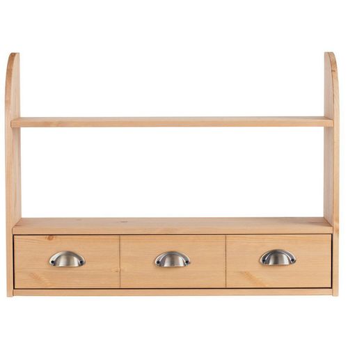 Toscana-étagère Suspendue Avec Tiroir En Cire Tachée