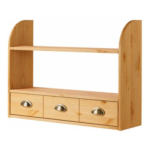 Toscana-étagère Suspendue Avec Tiroir En Cire Tachée