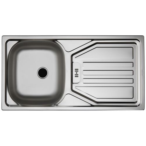 Oslo-meuble Sous-évier 2 Portes Blanc