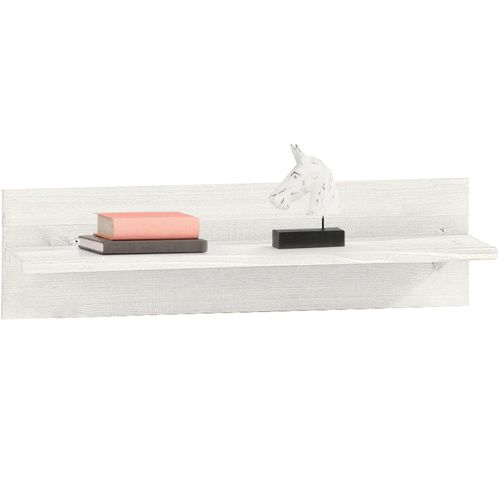 Alby-étagère Étroite Blanche