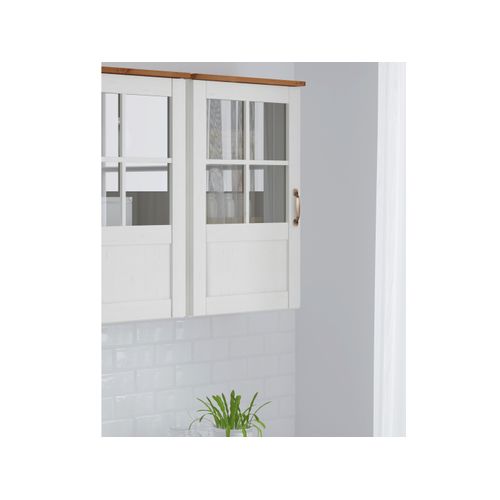 Alby-vitrine Murale En Pin Blanc Avec Une Porte