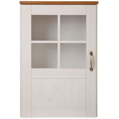 Alby-vitrine Murale En Pin Blanc Avec Une Porte