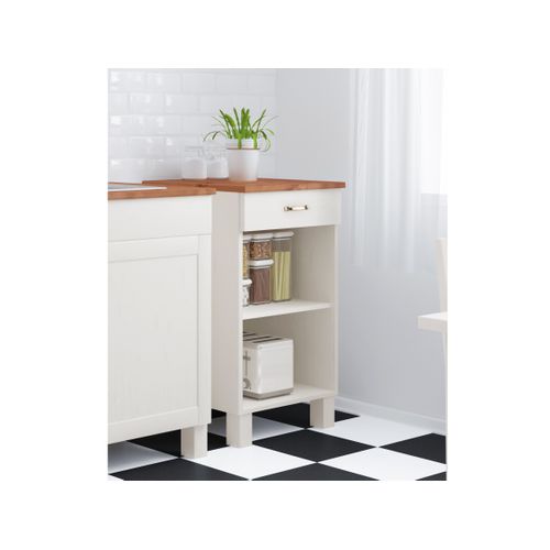 Alby-meuble 1 Tiroir Blanc/miel