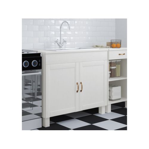 Alby-meuble Sous-évier Blanc