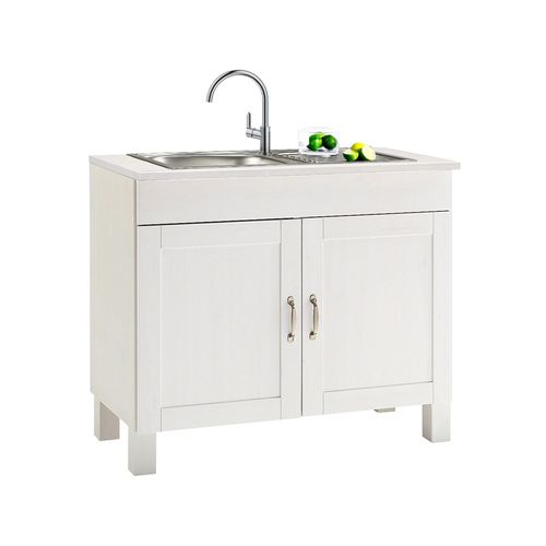 Alby-meuble Sous-évier Blanc