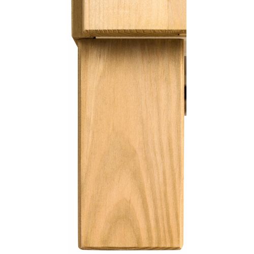 Alby-Buffet 3 Tiroirs Teinté/ciré 85x100cm