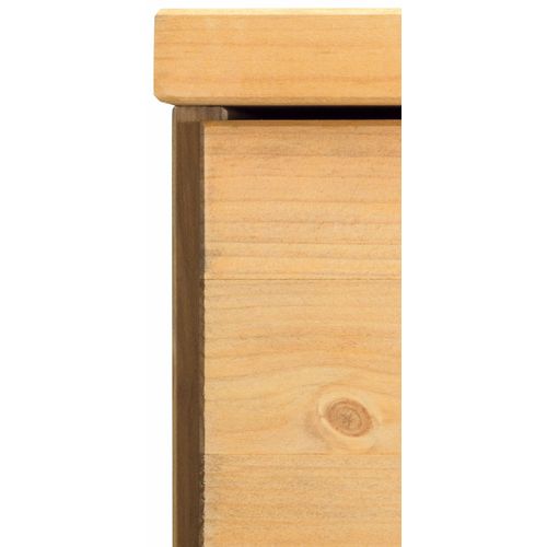 Alby-armoire 60 Cm 3 Tiroirs Teintée/cirée
