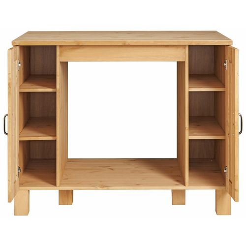 Alby-meuble De Four 60 Cm 2 Portes Teinté/ciré