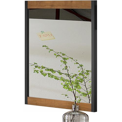 Chris-miroir En Effet Chêne Noir