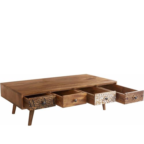 Bhaskar-table Basse Marron