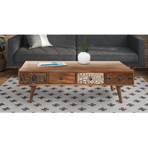 Bhaskar-table Basse Marron