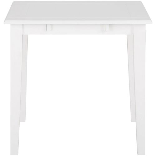 Fullerton - Table à Manger En Mdf Chêne Blanc  4 Personnes L80
