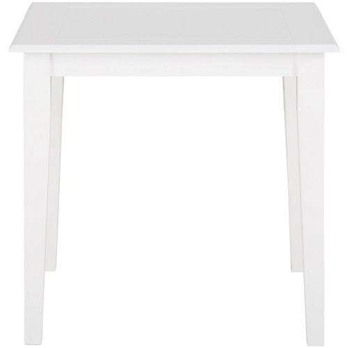 Fullerton - Table à Manger En Mdf Chêne Blanc  4 Personnes L80