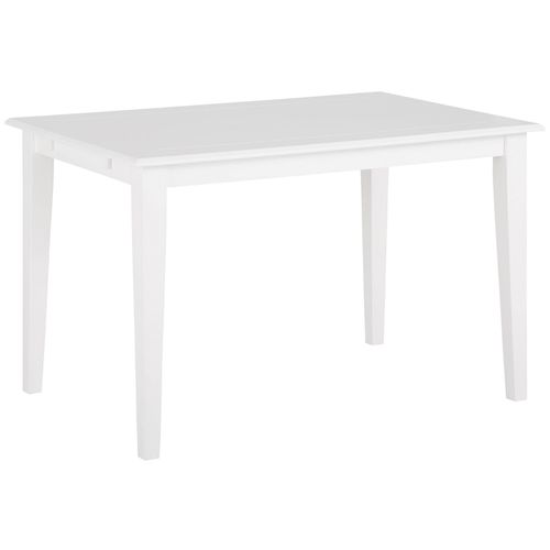 Fullerton-table De Salle à Manger 120 Cm En Pin Blanc