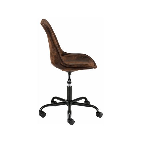 Donny - Chaise De Bureau Rembourrée En Microfibre Buffalo