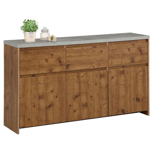 Maribo-bahut En Mdf Marron