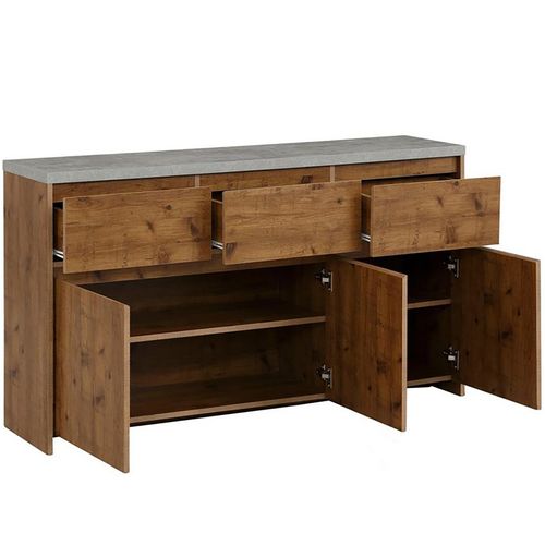 Maribo-bahut En Mdf Marron