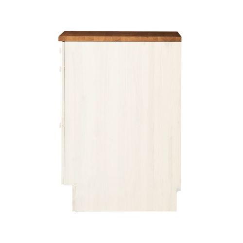 Anita-meuble 4+2 Tiroirs Blanc/miel