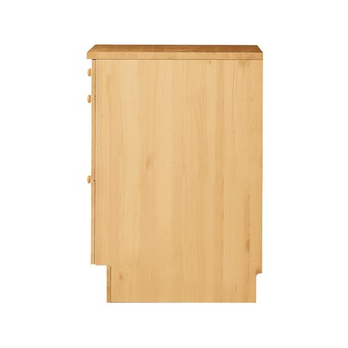 Anita-armoire Avec 2+ 1 Tiroir En Pin Marron