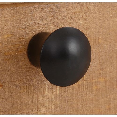 Freya-buffet à 2 Portes Et 1 Porte Vitrée, Coloris Nature/noir