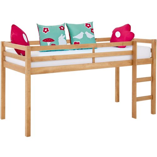 Alpi - Lit Cabane Surélevé En Pin 90x200