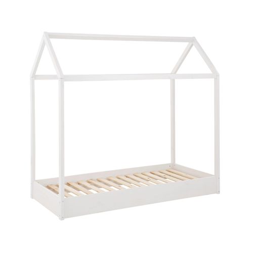 Ellen- lit cabane En Blanc 90x200