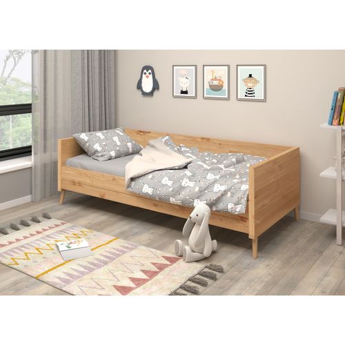 Ellen - Lit 90 X 200cm En Cire Teintée