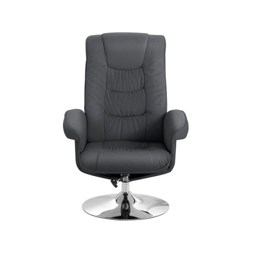 Springfield-fauteuil De Relaxation + Tabouret Noir