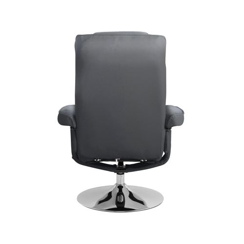 Springfield-fauteuil De Relaxation + Tabouret Noir