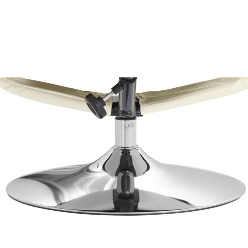 Springfield-fauteuil De Relaxation + Tabouret Crème