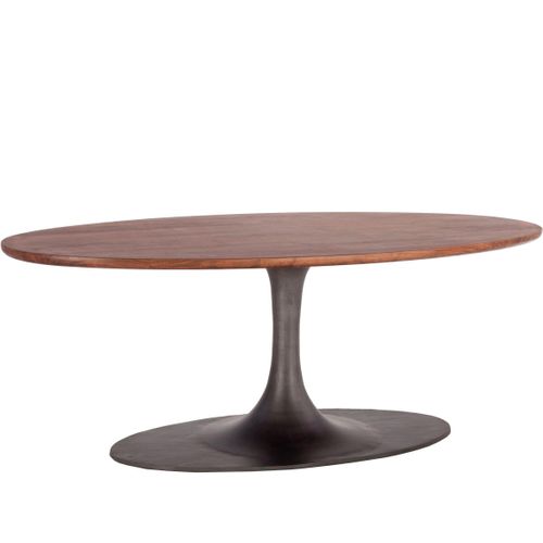 Riis-table De Salle à Manger 200 Cm Aspect Bois Gris Noyer