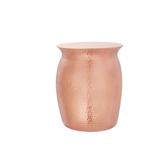 Gloria-table Basse 40 Cm En Aluminium Couleur Cuivre