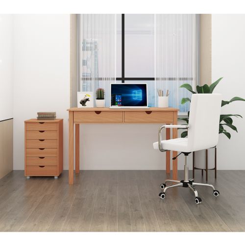 Gava-commode Avec 6 Tiroirs En Pin Naturel