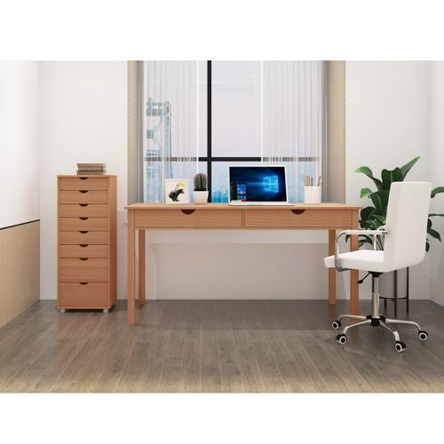 Gava-commode 8 Tiroirs En Pin Naturel