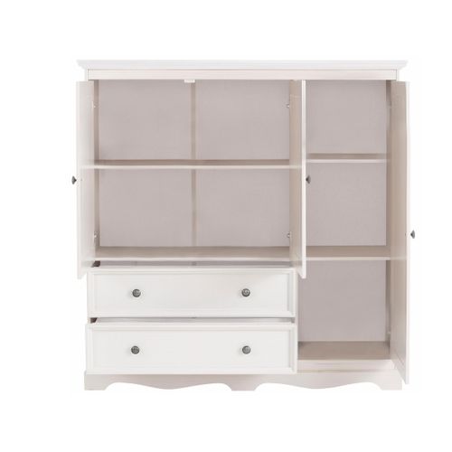 Melissa - Armoire 3 Portes 2 Tiroirs