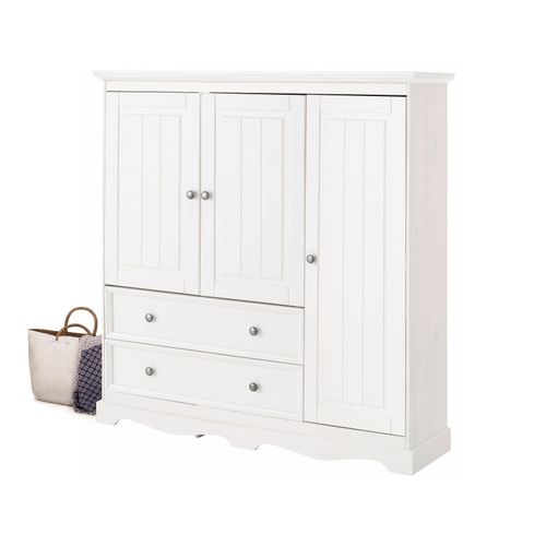 Melissa - Armoire 3 Portes 2 Tiroirs
