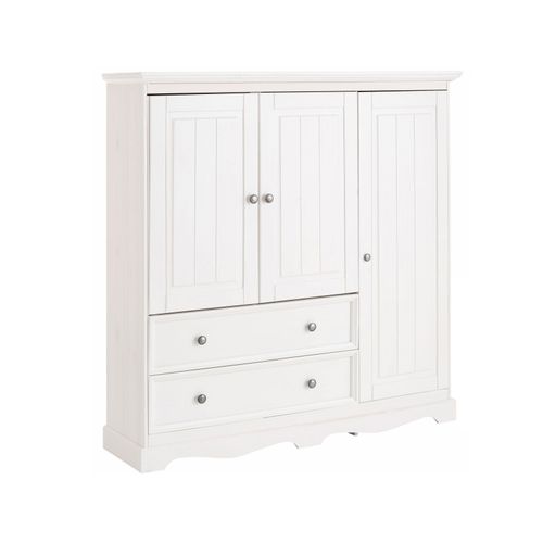 Melissa - Armoire 3 Portes 2 Tiroirs