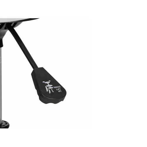 Kenny - Chaise De Bureau Tapissée En Pu Gris