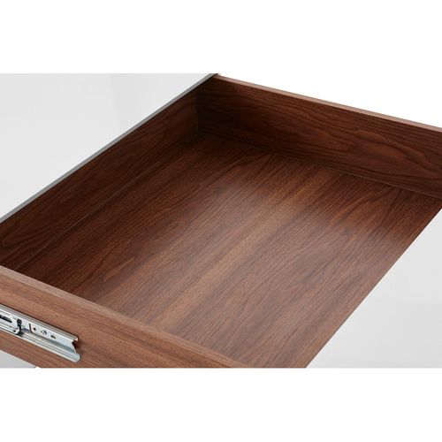 Punto-table Basse 75 Cm En Blanc Brillant