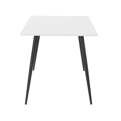 Dino-table à Manger 140 Cm Blanc Noir