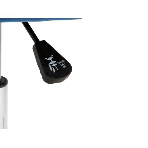 Perry - Fauteuil De Bureau en velours bleu